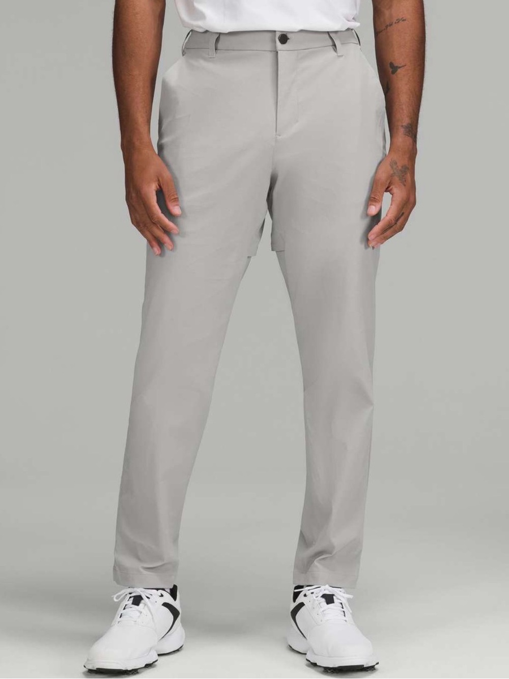 BYLT Basics Slim Dress Pants in Light Beige